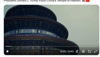 特朗普连发15张图分享“中国记忆”，“不可思议的中国”刷屏海外