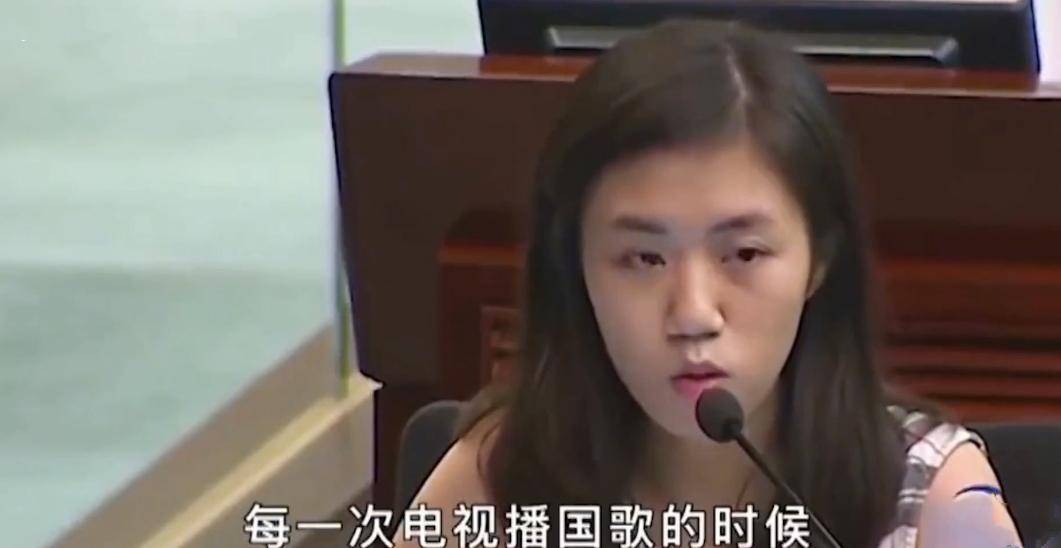 2018年,“港独”张倩盈叫嚣,听到国歌就想吐,如今下场如何?