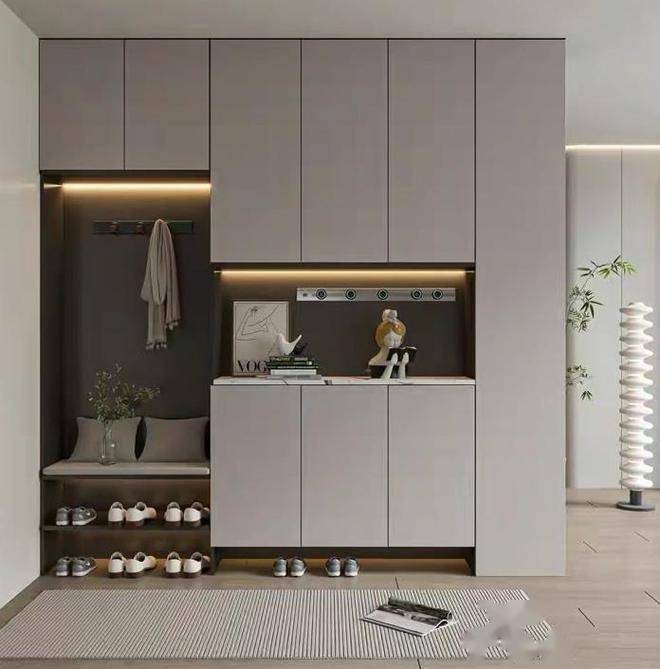 入户玄关如何设计?这几种设计直接拿去抄,好看还实用!