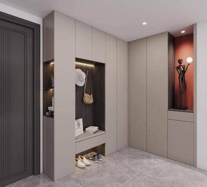 入户玄关如何设计?这几种设计直接拿去抄,好看还实用!
