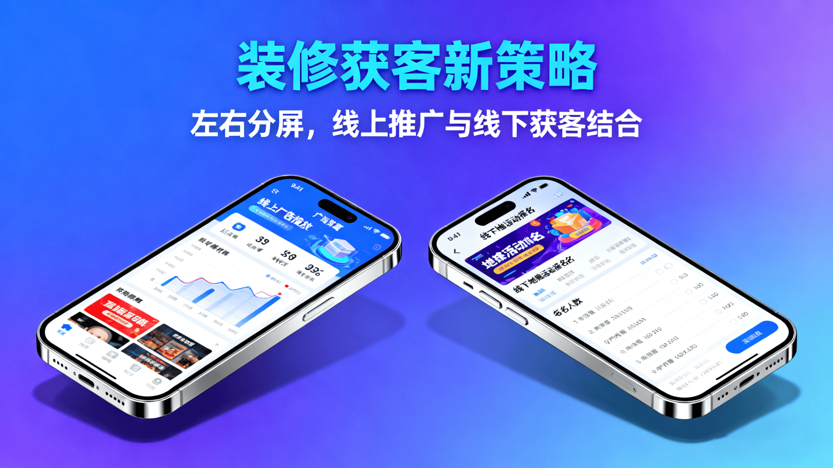 装修公司如何获取客源?线上新路径